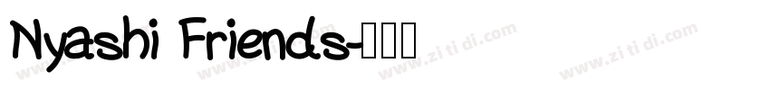 Nyashi Friends字体转换